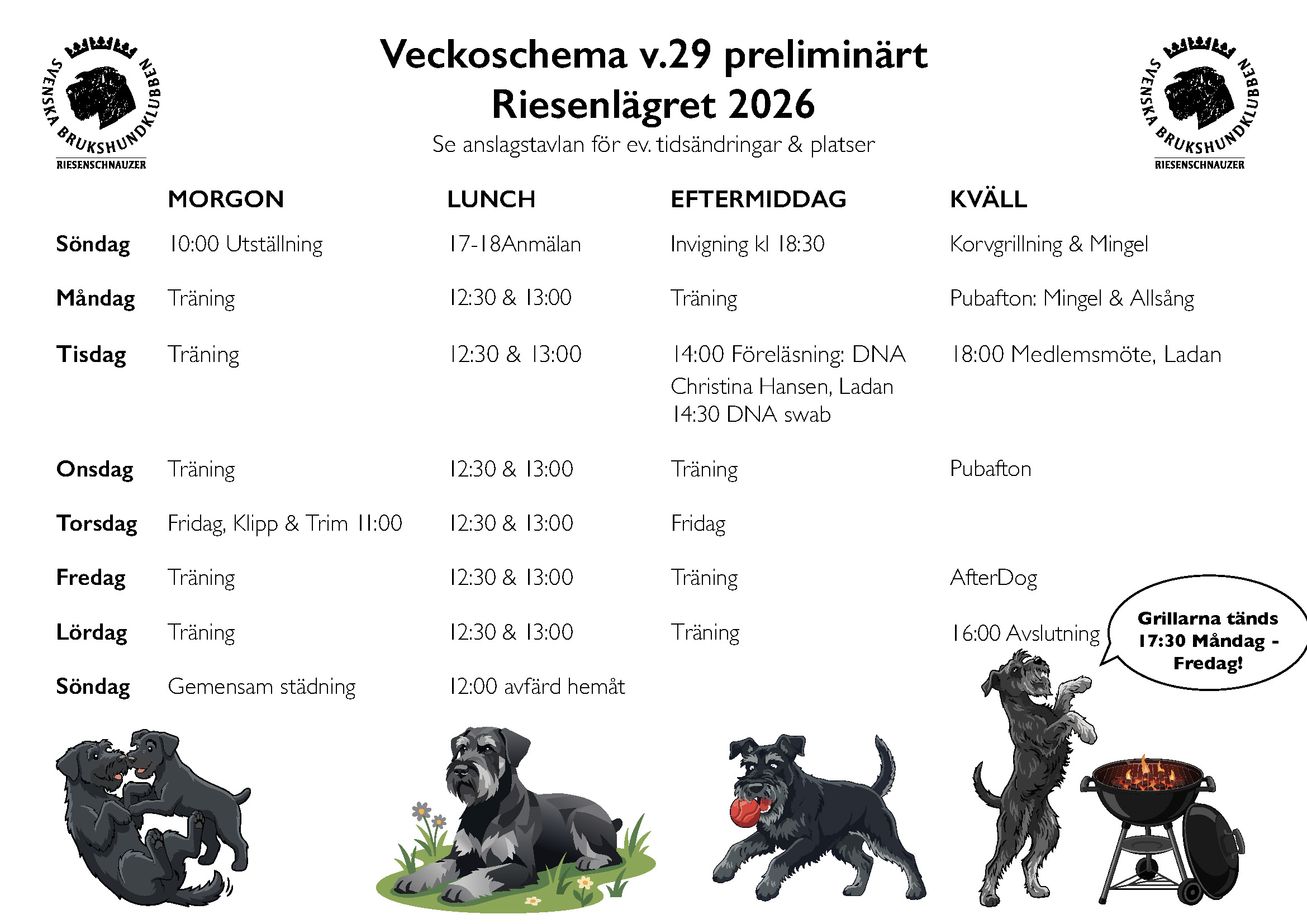 Schema Riesenläger 2026 2